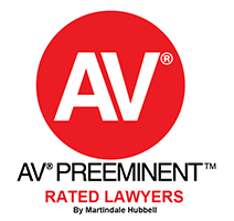 AV Preeminent | Rated Lawyers By Martindale Hubbell